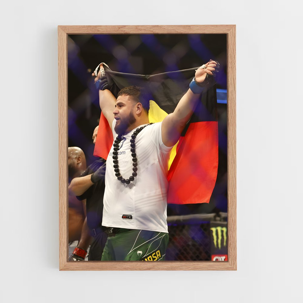 Poster Drapeau de Gloire – affiche MMA (vue 4)